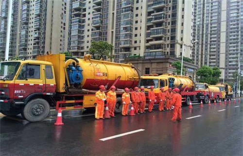 玉树市政管道清淤